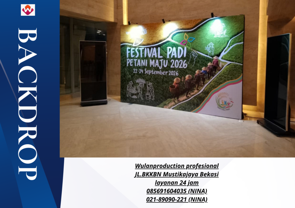 Sewa BACKDROP PHOTO BOOTH SOPT LIGHT Depok (NO.HP 085691604035 / 021-89090-221)