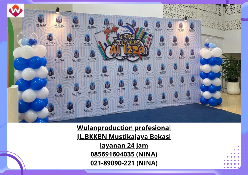 Sewa BACKDROP PHOTOBOOTH PIK 2 (No.HP 085691604035 / 021-89090-221)