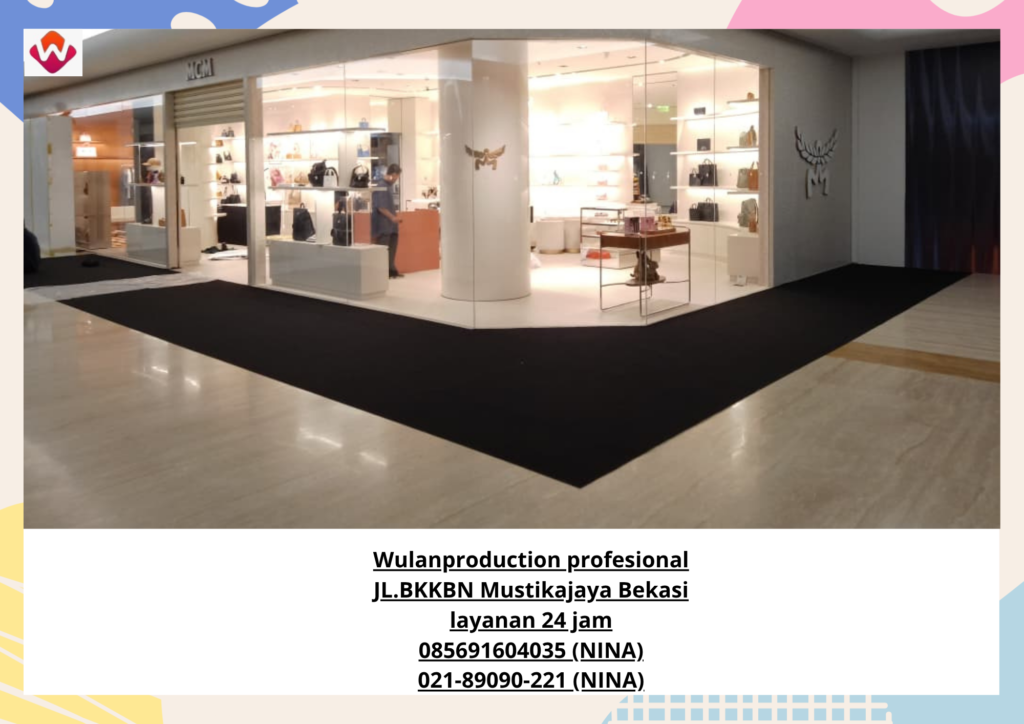 Sewa KARPET BUANA HITAM Plaza Indonesia jakarta (NO.HP 085691604035 / 021-89090-221)