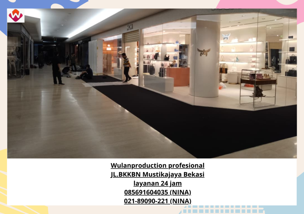 Sewa KARPET BUANA HITAM Plaza Indonesia jakarta (NO.HP 085691604035 / 021-89090-221)