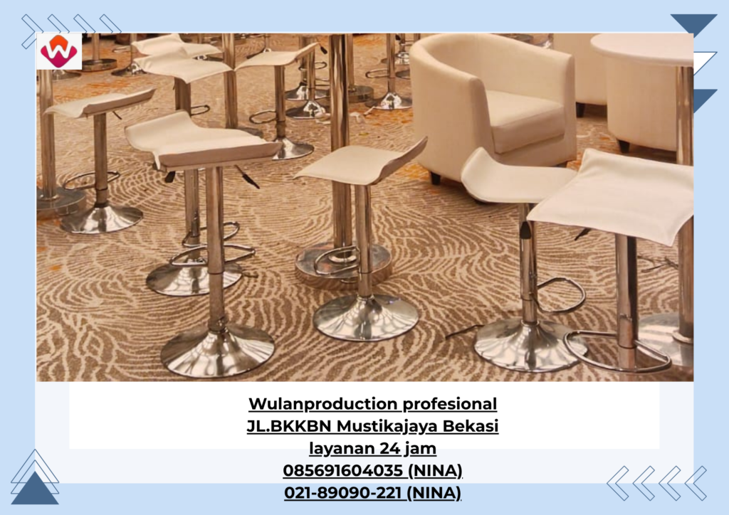 Sewa KURSI BAR Kotak Putih Duren sawit Jakarta (No.HP 085691604035 / 021-89090-221)