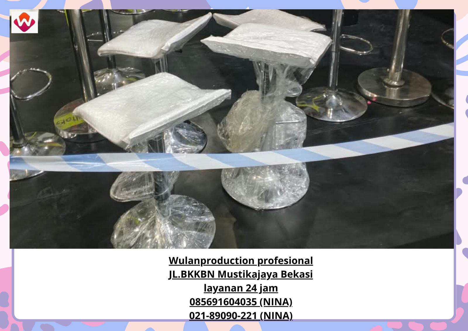 Sewa KURSI BARSTOOL KOTAK Kemayoran Jakarta Pusat (No.HP 085691604035 / 021-89090-221)