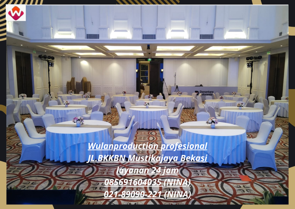 Sewa MEJA KURSI Plus Cover Cikarang Selatan (NO.HP 085691604035 / 021-89090-221)
