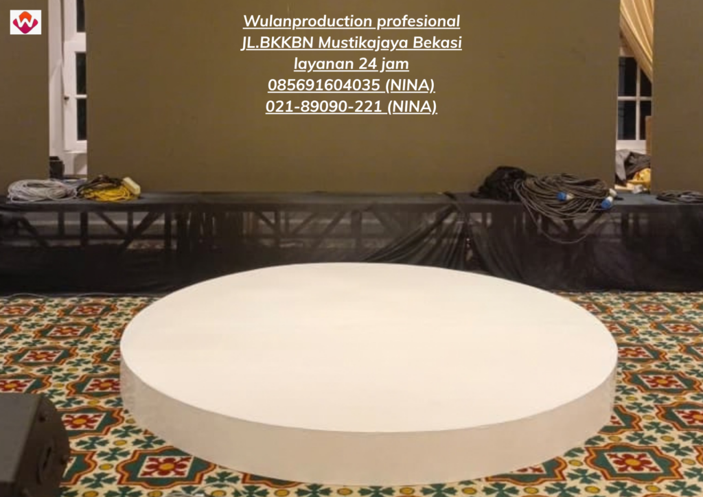 Sewa PANGGUNG BUNDAR MELAMINTO PUTIH Jakarta (HP 085691604035 / 021-89090-221)