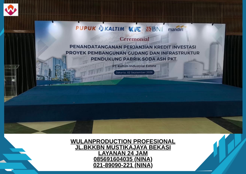 Sewa PANGGUNG dan BACKDROP Customize Jakarta