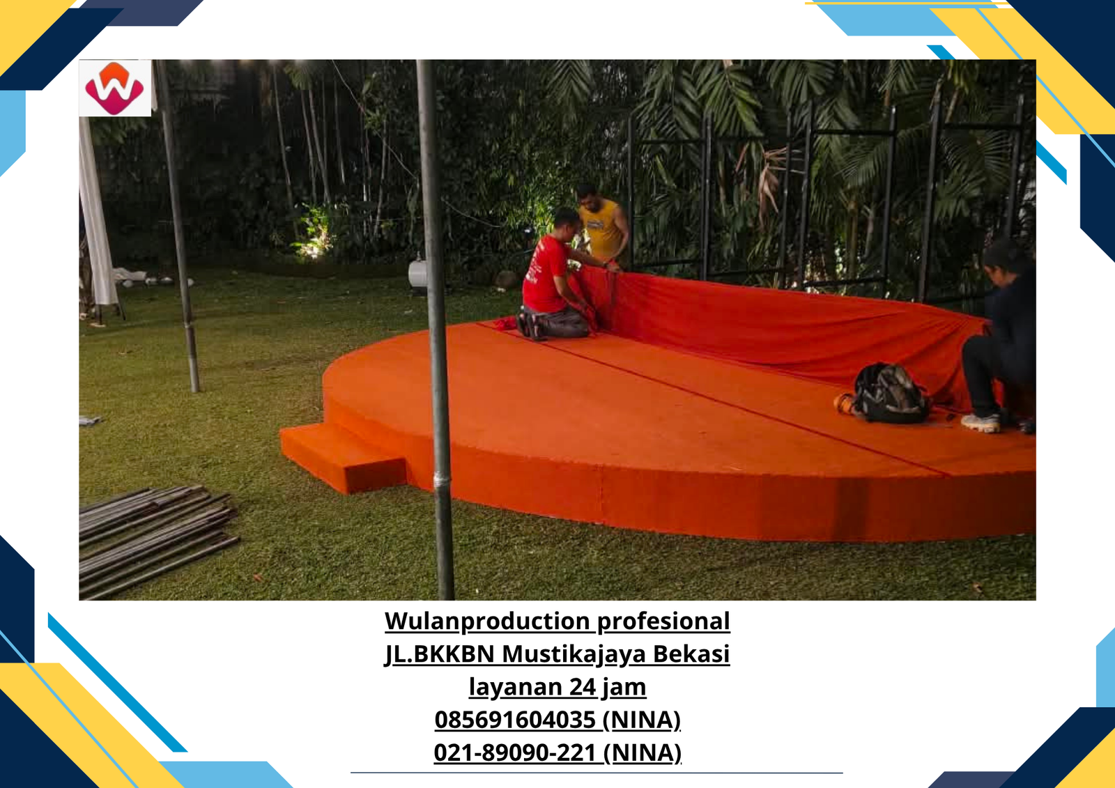 Sewa Sewa PANGGUNG Setengah Lingkaran Jakarta (NO.HP 085691604035 / 021-89090-221)