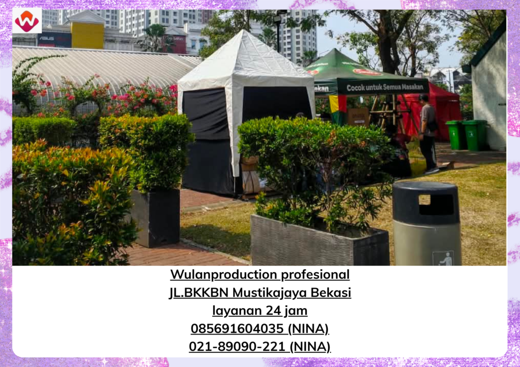 Sewa TENDA BAZAR MISTYFAN FLOORING MEJA IBM Serpong 