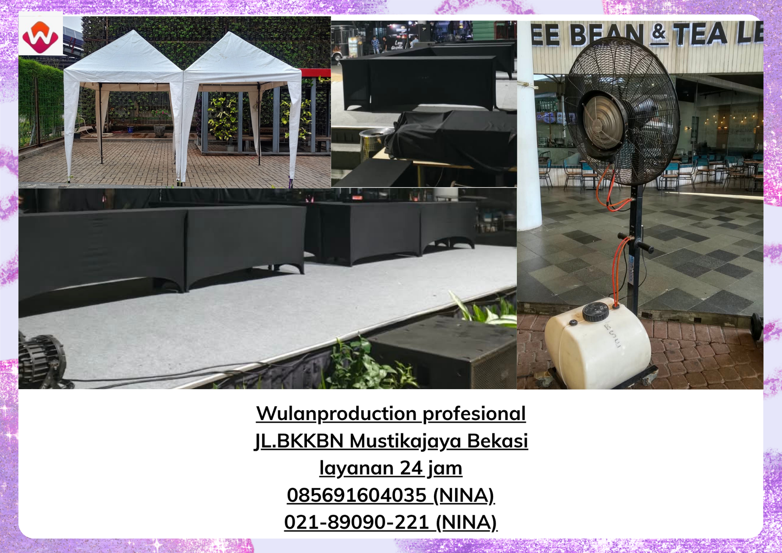 Sewa TENDA BAZAR MISTYFAN FLOORING MEJA IBM Serpong (NO.HP 085691604035 / 021-89090-221)