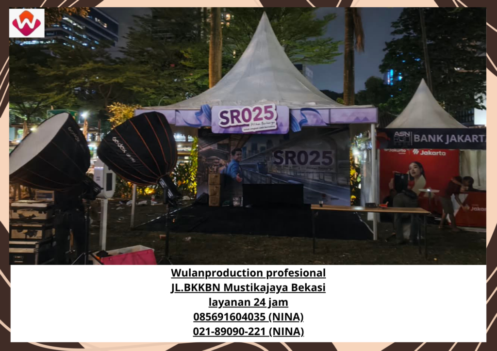 Sewa TENDA SARNAFIL PLUS FASCIA MEJA CARPET Jakarta 