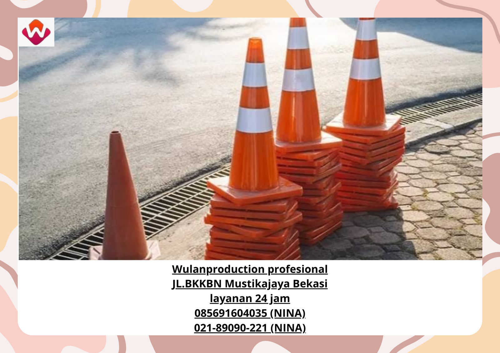 Sewa TRAFFIC CONE Pembatas Area Serpong (NO.HP 085691604035 / 021-89090-221)