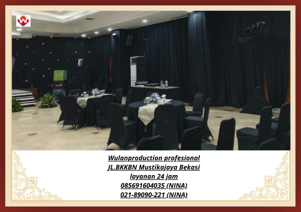 Rental BLACK CURTAIN Untuk Event Jakarta Selatan (NO.HP 085691604035 / 021-89090-221)