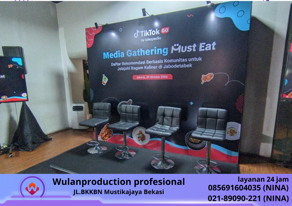 Jasa PEMBUATAN BACKDROP FLEXI Terbaik Bekasi (No.HP 085691604035 Nina) 