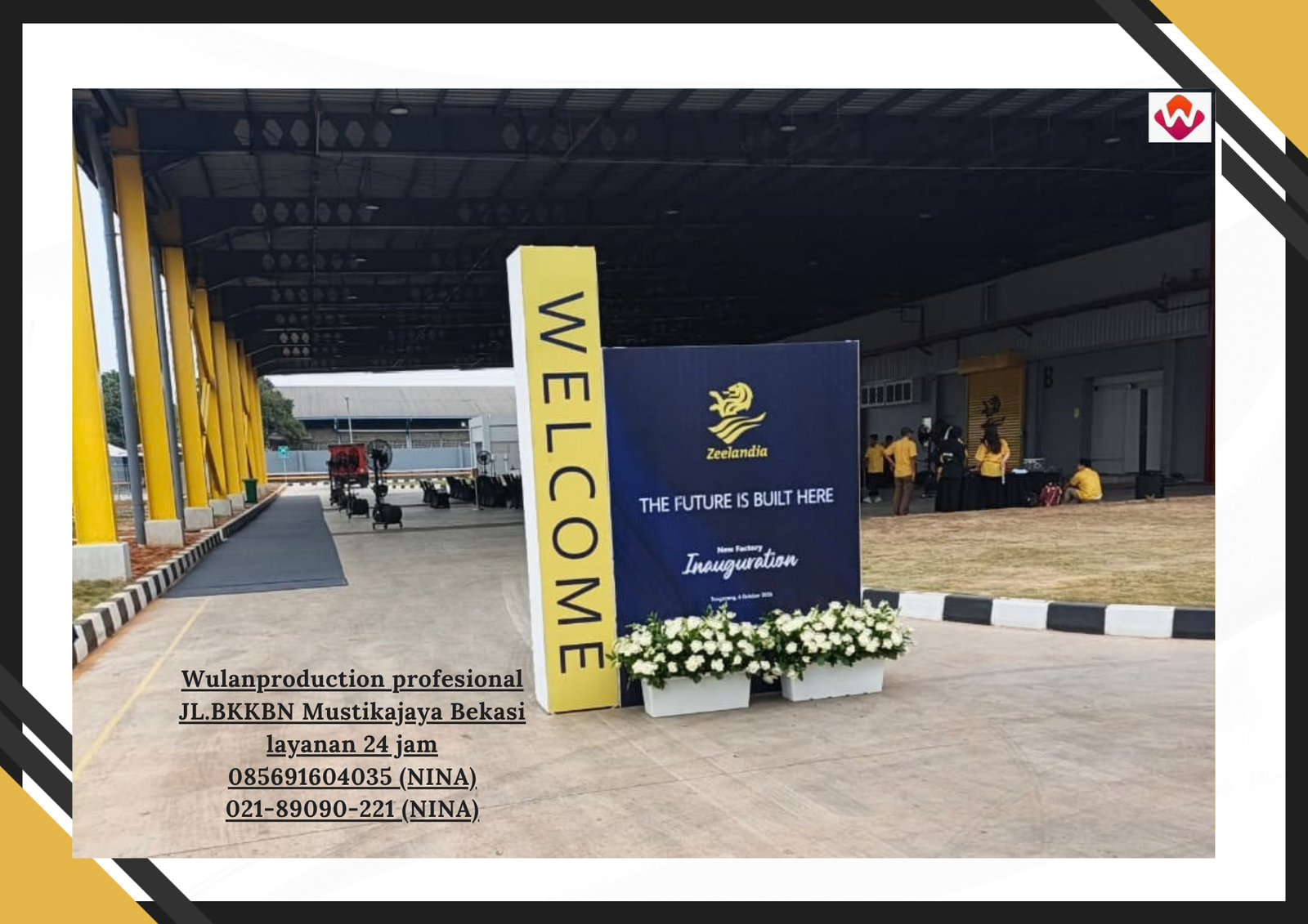 Jasa Pembuatan WELCOME GATE Area Bekasi (No.HP 085691604035 / 021-89090-221)