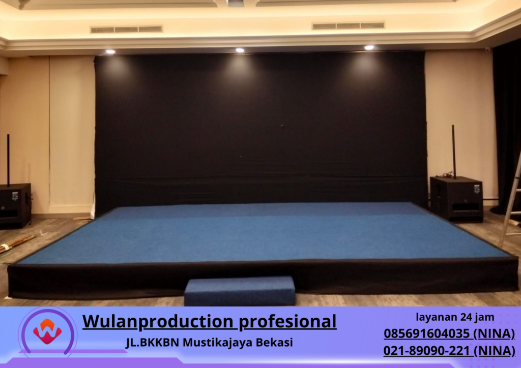Jasa Sewa PANGGUNG COVER KARPET BUANA Bekasi (No.HP 085691604035 Nina) 