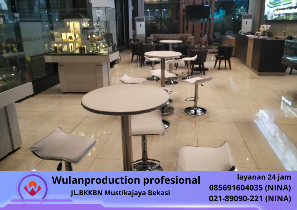 Rental BARSTOOL PUTIH Area Jakarta Pusat (No.HP 085691604035 / 021-89090-221 Nina) 