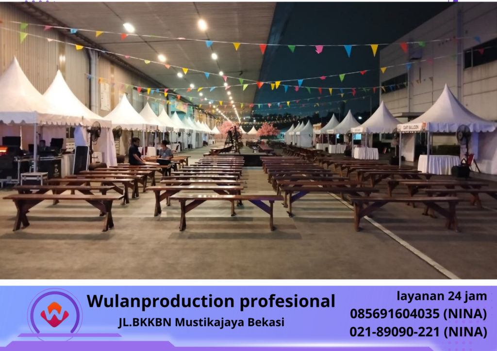Rental MEJA KURSI TAMAN Dan TENDA SARNAFIL Bekasi (No.HP 085691604035 Nina) 