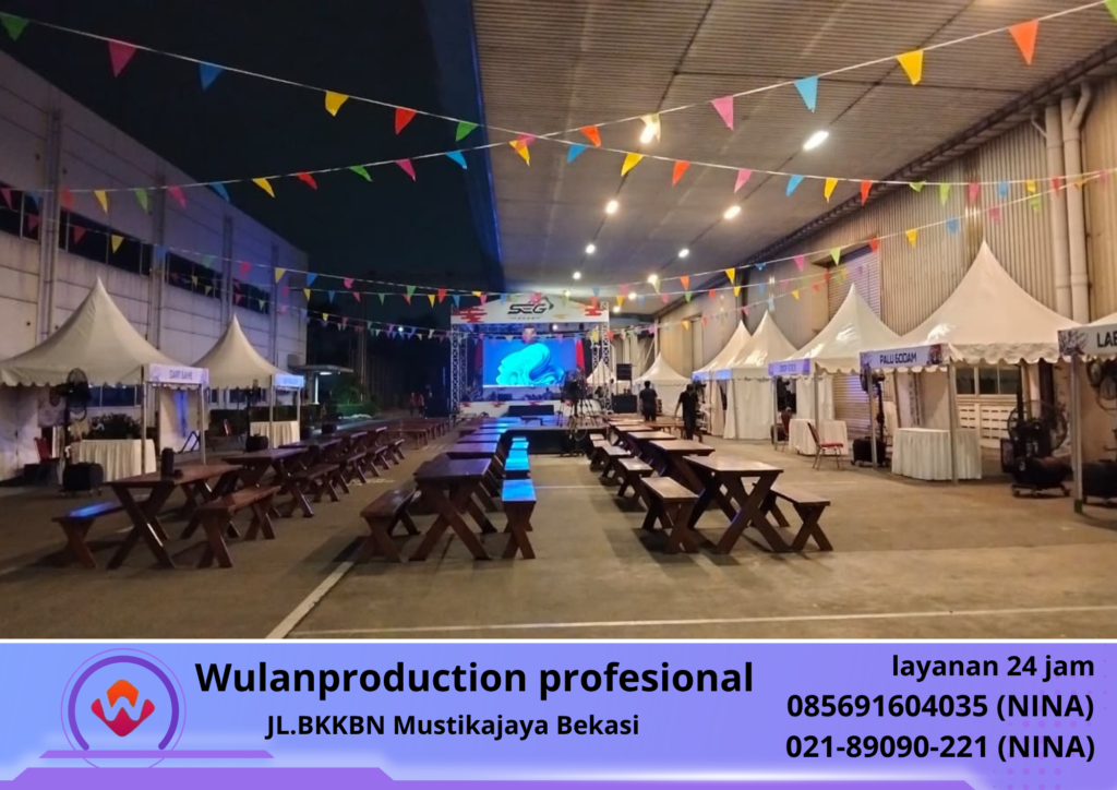Rental MEJA KURSI TAMAN Dan TENDA SARNAFIL Bekasi (No.HP 085691604035 Nina) 