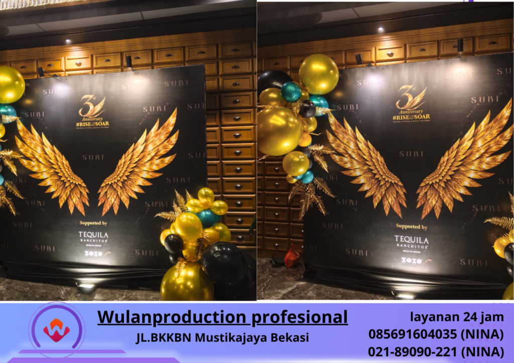 Sewa BACKDROP FLEXY Dekorasi Balon Thamrin Jakarta (No.HP 085691604035 Nina)