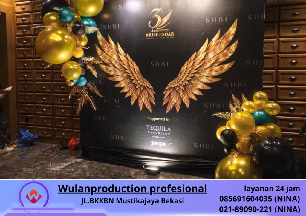 Sewa BACKDROP FLEXY Dekorasi Balon Thamrin Jakarta (No.HP 085691604035 Nina)