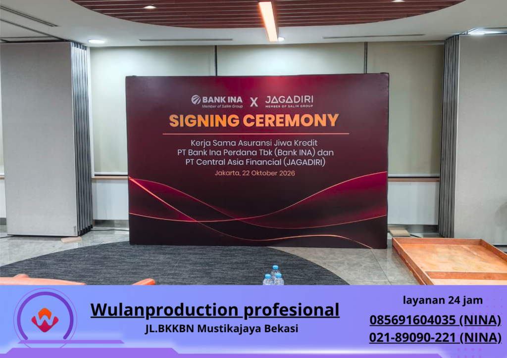 Sewa BACKDROP Flexy Jakarta Selatan (No.HP 085691604035 / 021-89090-221 Nina)