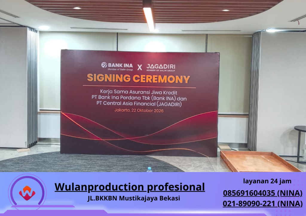 Sewa BACKDROP Flexy Jakarta Selatan (No.HP 085691604035 / 021-89090-221 Nina)
