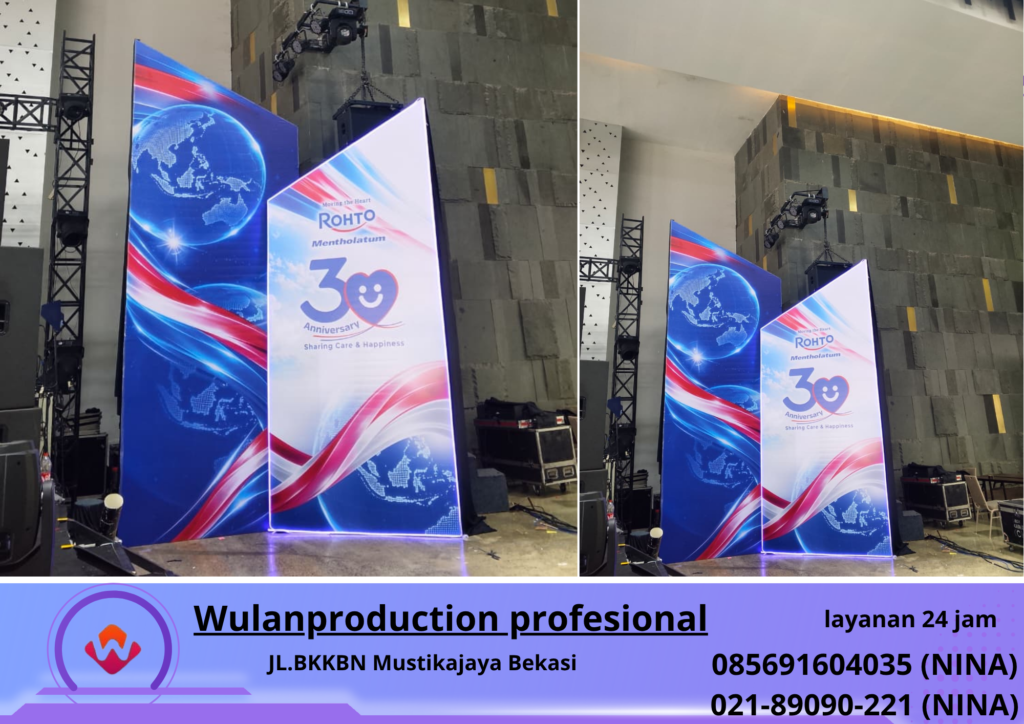 Sewa FRAME LED Dan BACKDROP Flexy Tangerang (NO.HP 085691604035 Nina)