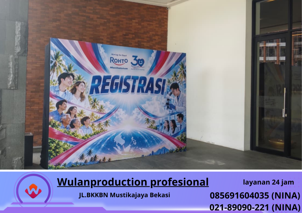 Sewa FRAME LED Dan BACKDROP Flexy Tangerang (NO.HP 085691604035 Nina)
