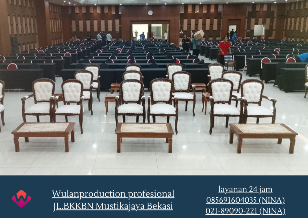 Sewa Kursi ARM CHAIR dan MEJA VIP Kayu Jakarta Selatan (No.HP 085691604035 NINA) 
