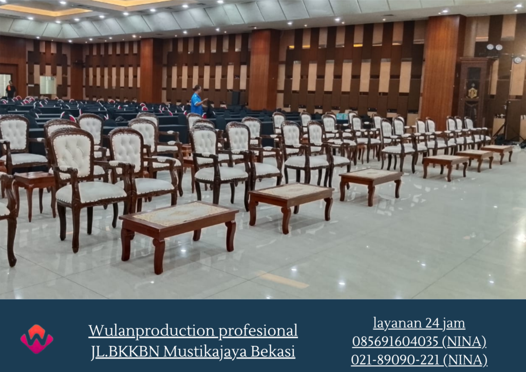 Sewa Kursi ARM CHAIR dan MEJA VIP Kayu Jakarta Selatan (No.HP 085691604035 NINA) 