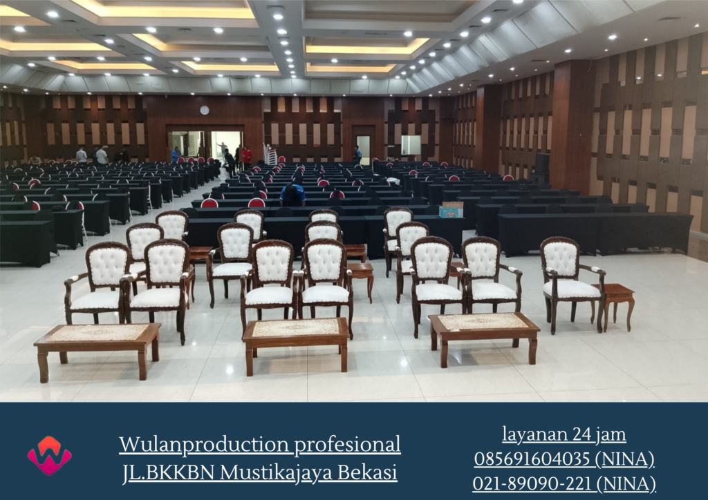 Sewa Kursi ARM CHAIR dan MEJA VIP Kayu Jakarta Selatan (No.HP 085691604035 NINA) 