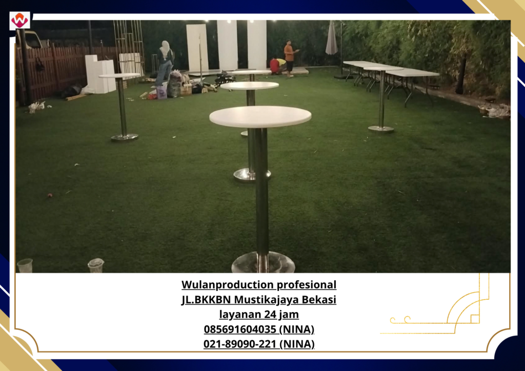Sewa MEJA BARSTOOL Putih Jakarta Selatan (No.HP 085691604035 / 021-89090-221)