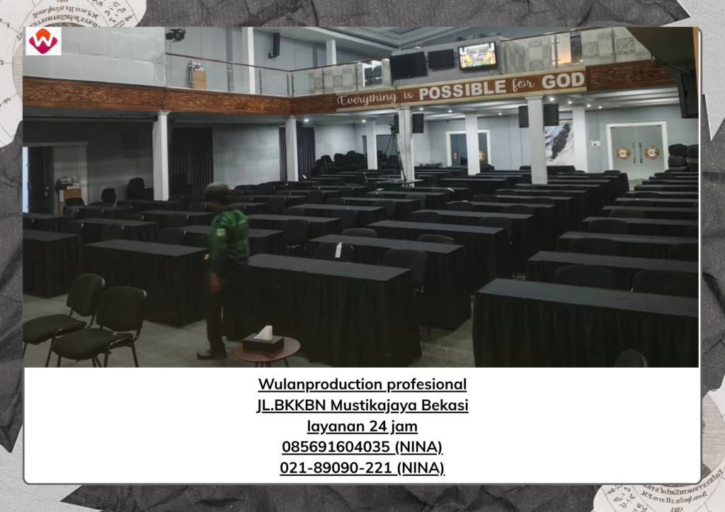 Sewa MEJA IBM Cover Stretch GONG Peresmian Jakarta (No.HP 085691604035 / 021-89090-221)