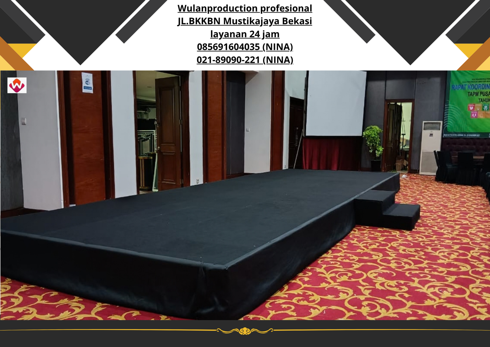 Sewa PANGGUNG INDOOR Serpong Tangerang (NO.HP 085691604035 / 021-89090-221)