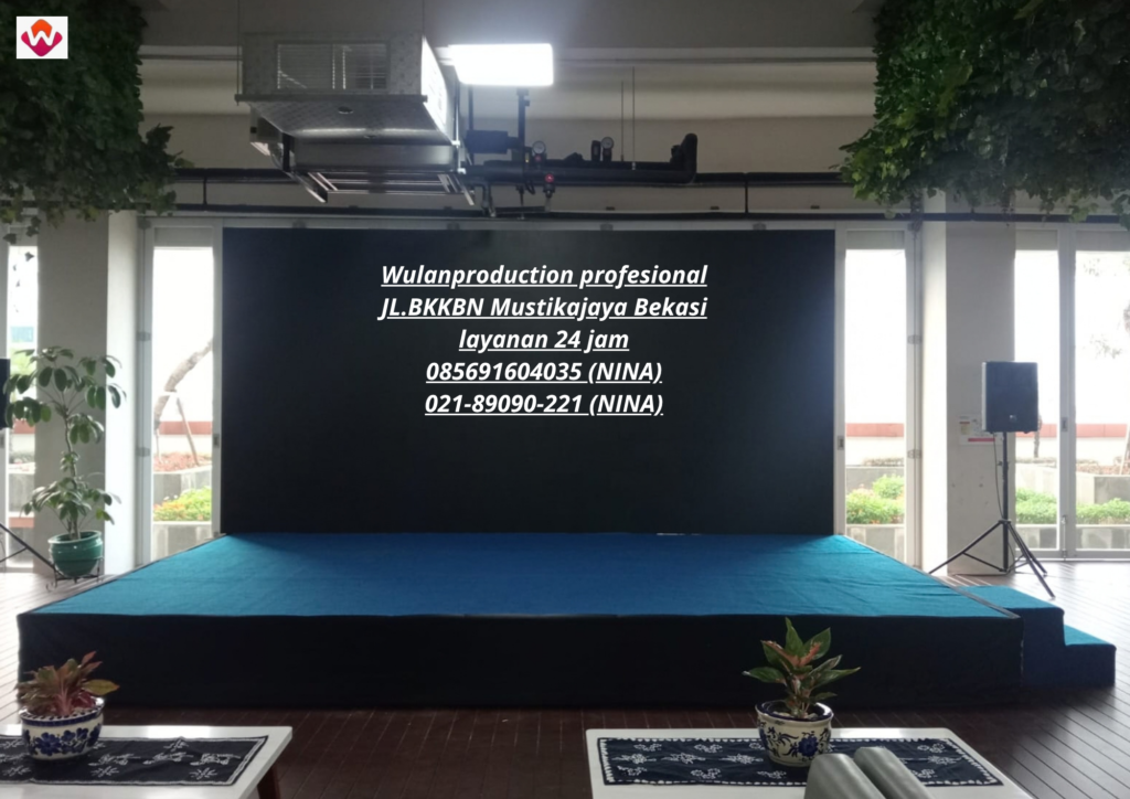 Sewa PANGGUNG KARPET BIRU BARU BERSIH Jakarta (No.HP 085691604035 / 021-89090-221)