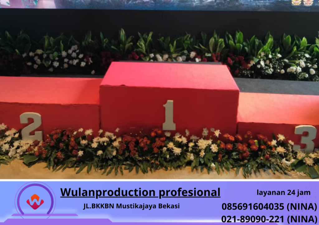 Sewa PODIUM JUARA Event JCC Jakarta Pusat (No.HP 085691604035 Nina)