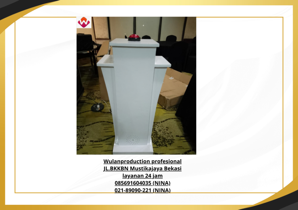Sewa PODIUM SIRINE PUTIH Jakarta (No.HP 085691604035 / 021-89090-221)