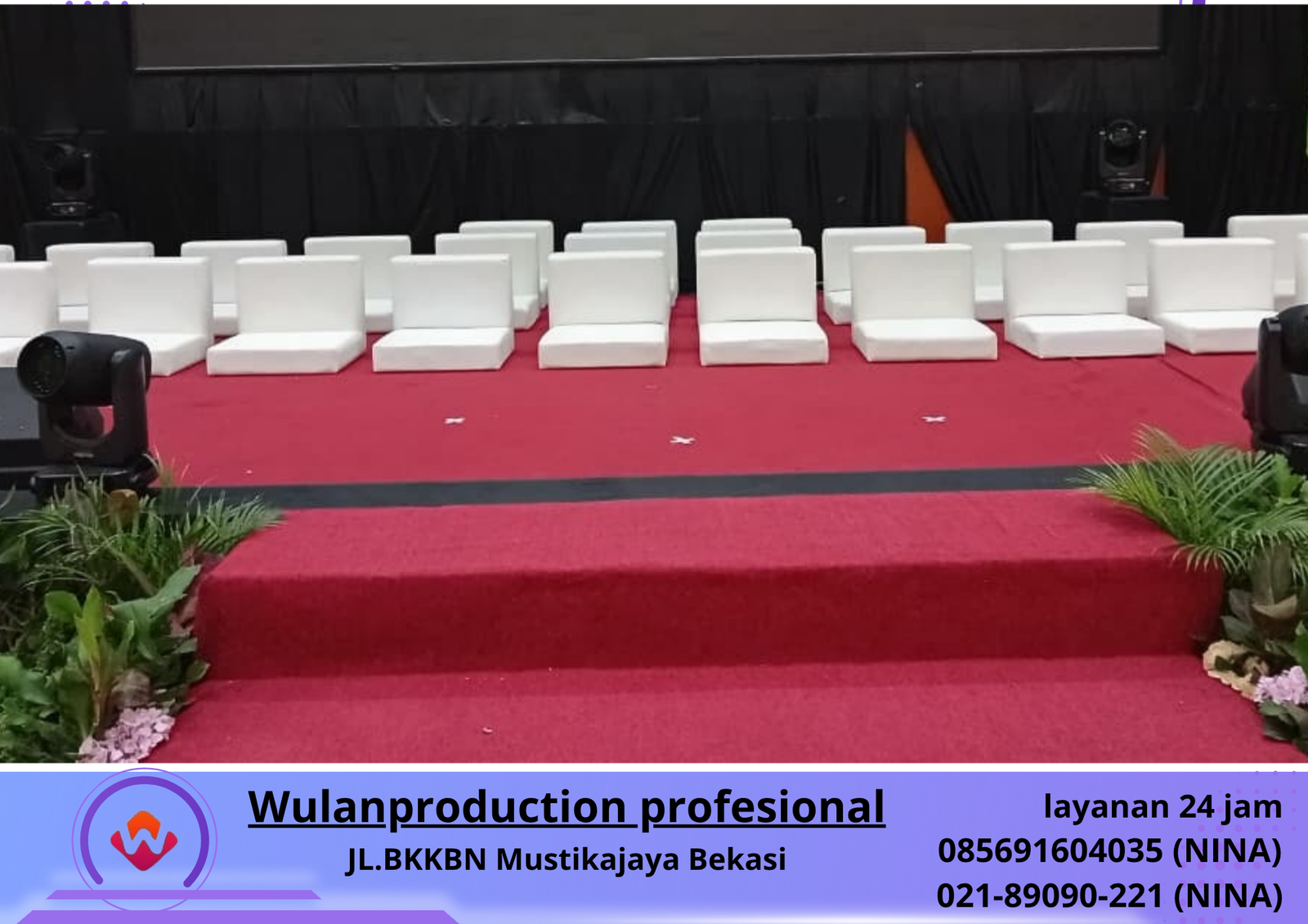 Sewa SOFA LESEHAN PUTIH Event Bandung (No.HP 085691604035 Nina)