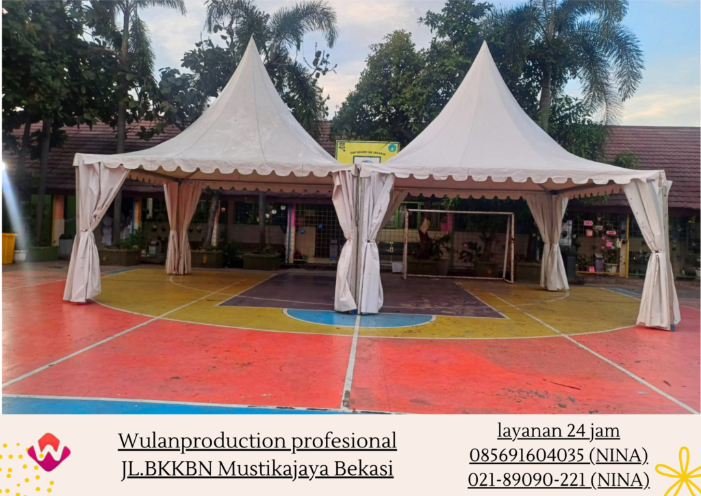 Sewa TENDA SARNAFIL Atau TENDA KERUCUT PUTIH Jakarta Pusat (NO.HP 085691604035 Nina)