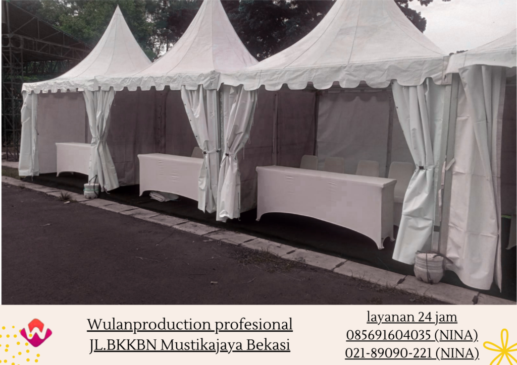 Sewa TENDA SARNAFIL Atau TENDA KERUCUT PUTIH Jakarta Pusat (NO.HP 085691604035 Nina)